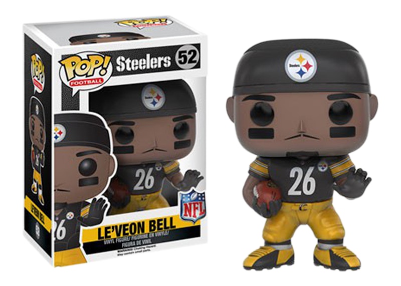 Funko Pop! Football Pittsburgh Steelers Le'Veon Bell Black Jersey Figure #52