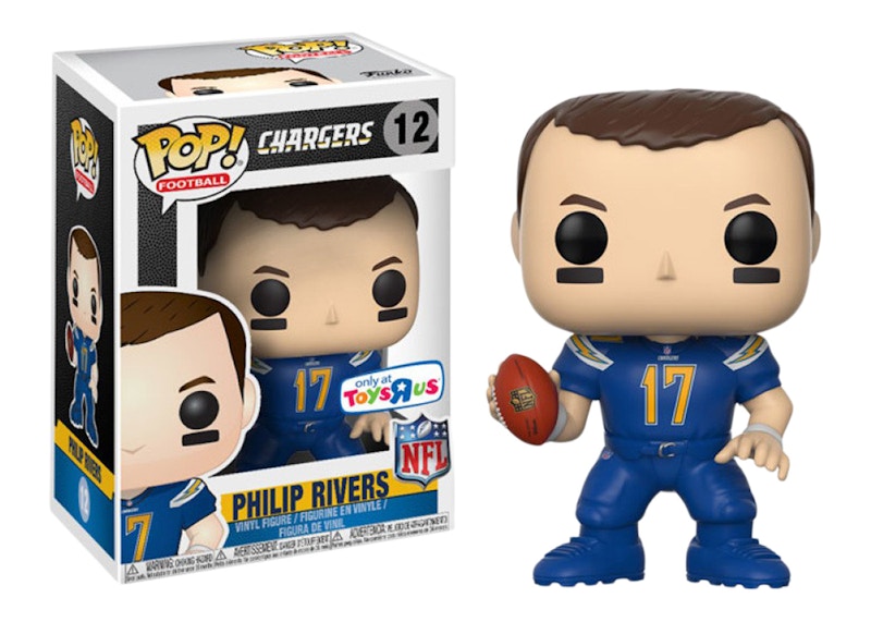 Funko Pop! Football San Diego Chargers Philip Rivers Blue Uniform Toys 'R Us Exclusive Figure #12