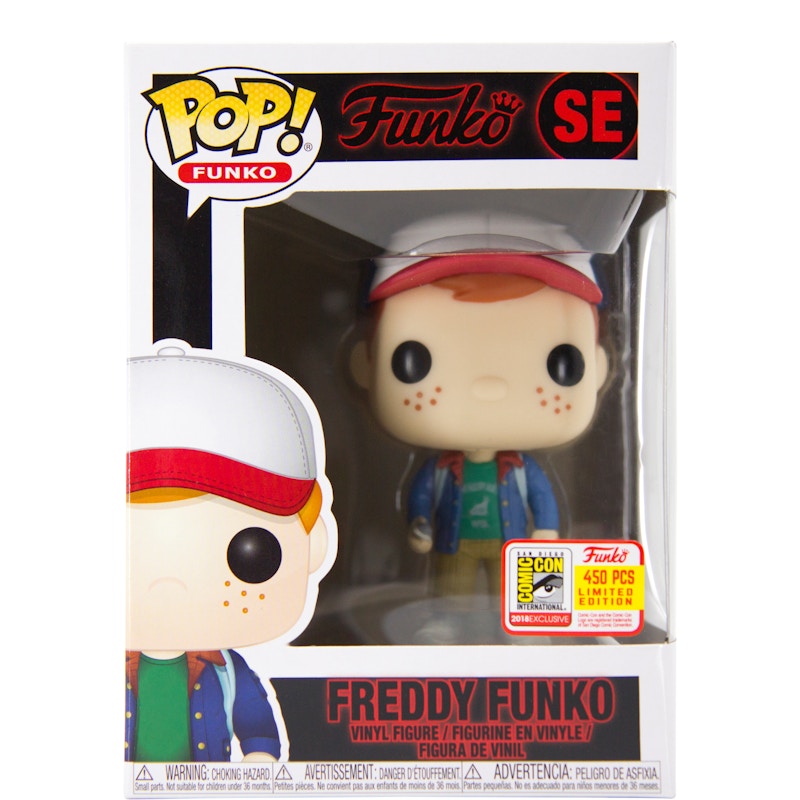 Funko Pop! Freddy Funko Dustin Henderson SDCC Special Edition