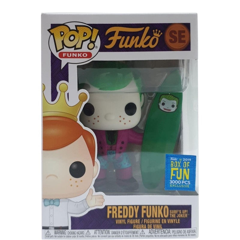 Funko Pop! Freddy Funko Surf's Up! The Joker Box Of Fun Exclusive Special Edition