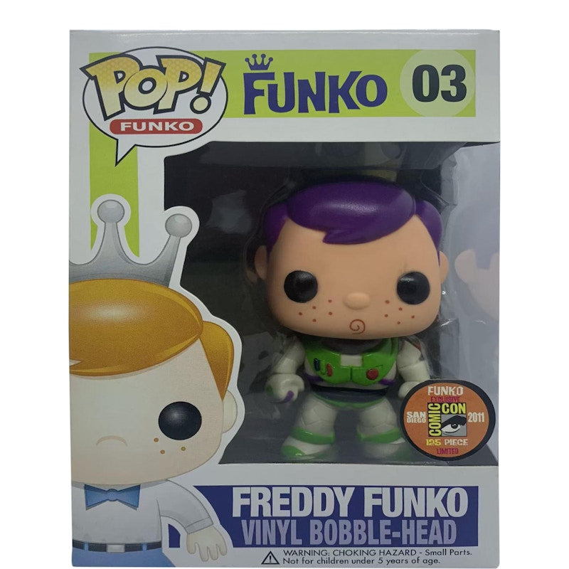 Funko Pop! Freddy Funko as Buzz Lightyear SDCC Bobble-Head Figure #03