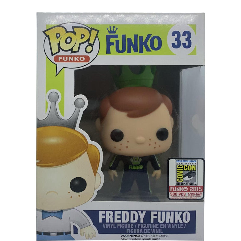Funko Pop! Freddy Funko as Talladega Nights (Blue) SDCC Figure #33