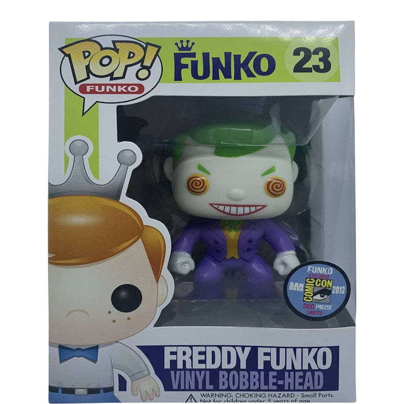 Funko Pop! Freddy Funko as The Joker SDCC Bobble-Head Figure #23