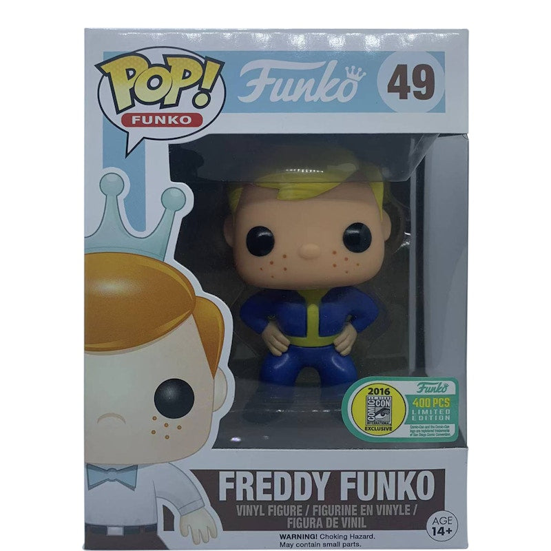 Funko Pop! Freddy Funko as Vault Boy SDCC Figure #49