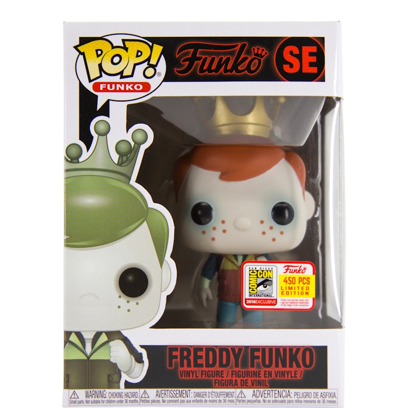 Funko Pop! Freddy Funko as Will Byers (Upside Down) SDCC Special Edition