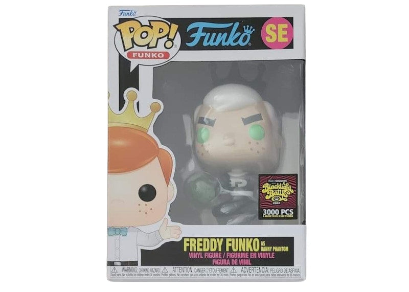 Funko Pop! Fundays Box of Fun Blacklight Battle Freddy Funko As Danny Phantom SE (LE 3000)