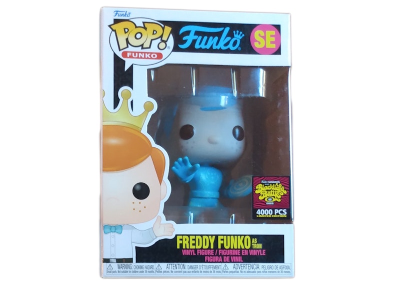 Funko Pop! Fundays Box of Fun Blacklight Battle Freddy Funko As Tron SE (LE 4000)