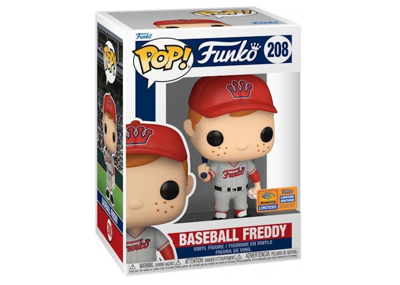 Funko Pop! Funko Baseball Freddy WonderCon 2023 Exclusive Figure #208