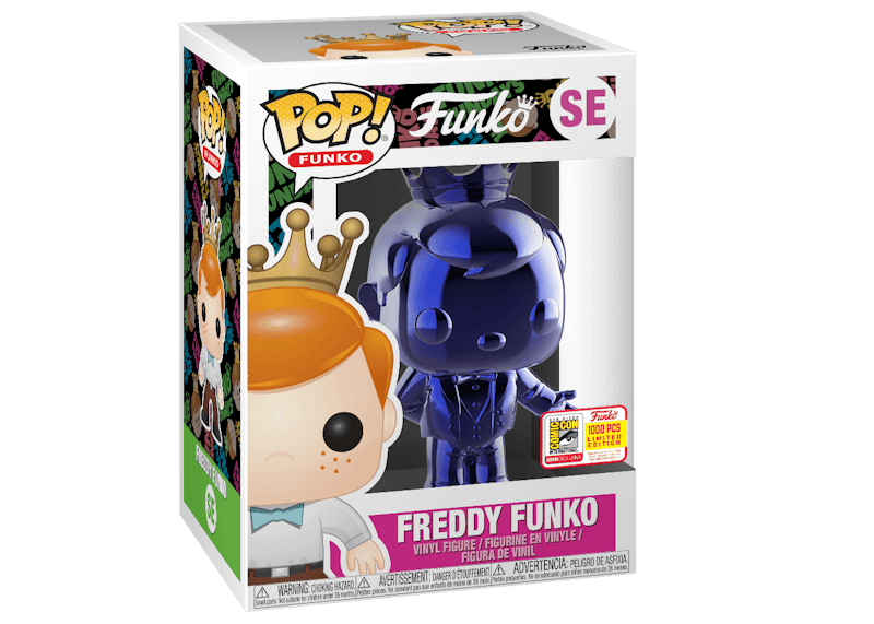 Funko Pop! Freddy Funko (Blue Tuxedo) SDCC Special Edition