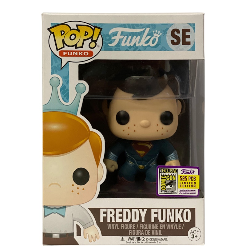 Funko Pop! Funko Freddy Funko Superman Justice League SDCC Special Edition