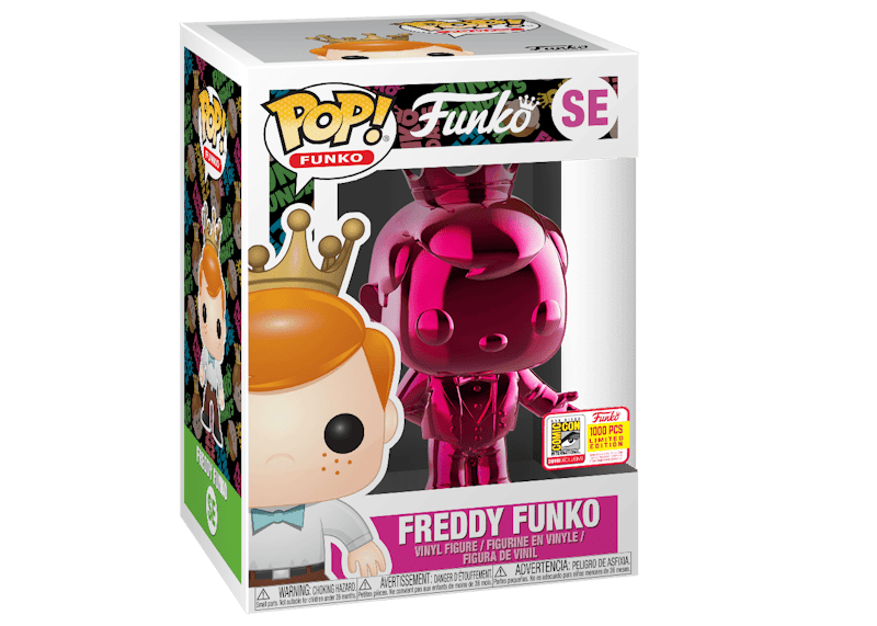 Funko Pop! Freddy Funko (Magenta Tuxedo) SDCC Special Edition