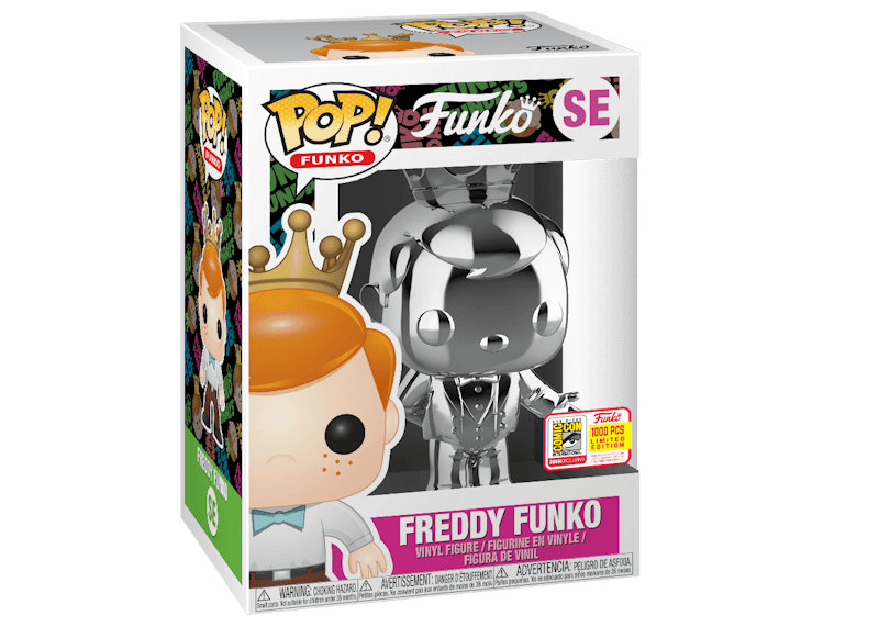 Funko Pop! Freddy Funko (Silver Tuxedo) SDCC Special Edition