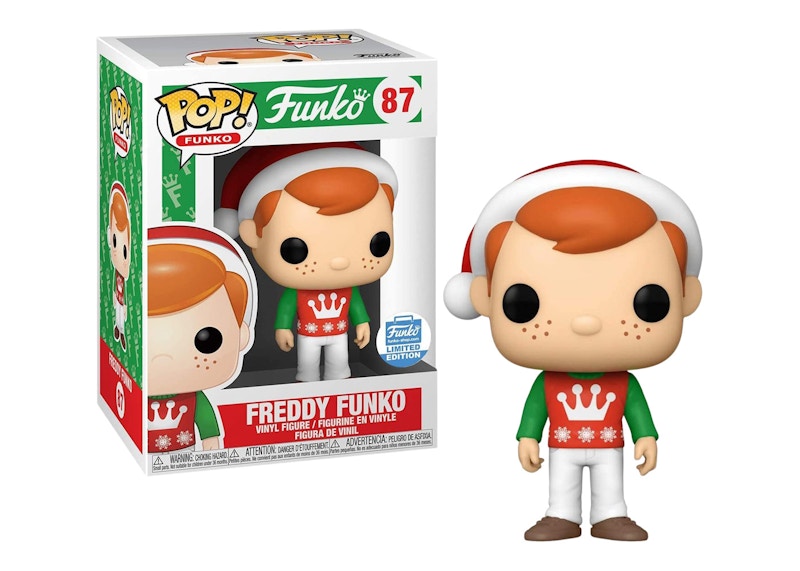 Funko Pop! Funko Holiday Freddy Funko Funko Shop Exclusive Figure #87