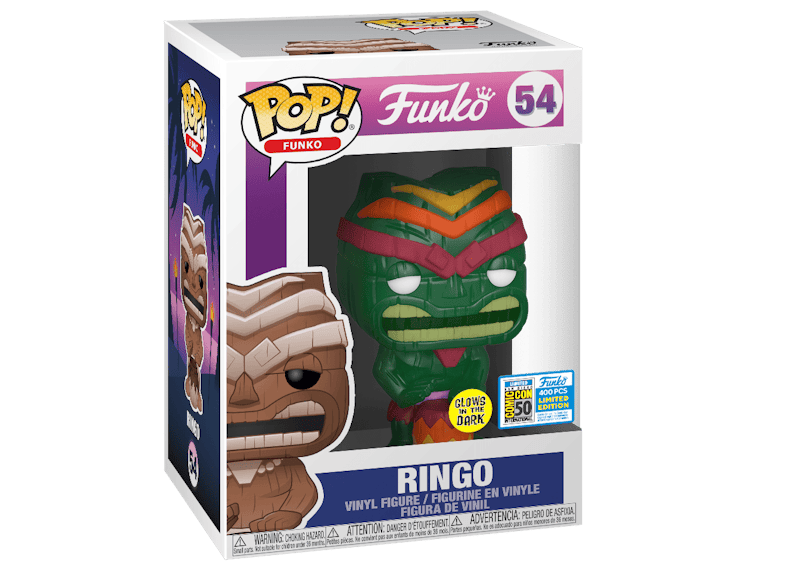 Funko Pop! Funko Ringo (Glow) Green SDCC Exclusive Figure #54