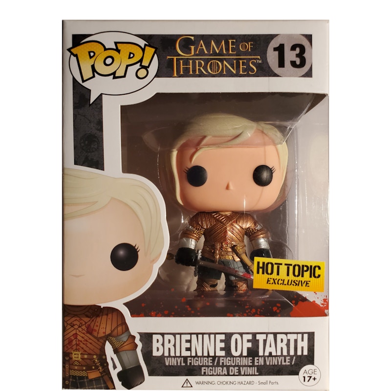 Funko Pop! Game Of Thrones Brienne of Tarth (Bloody) Hot Topic Exclusive Figure #13