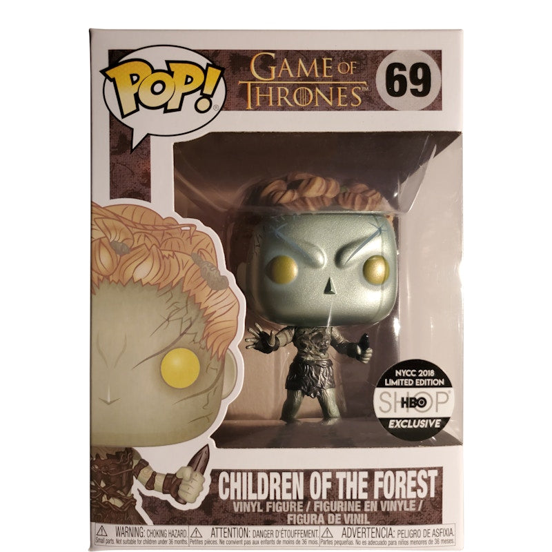 Funko Pop! Game Of Thrones Children Of The Forest (Metallic) HBO Shop Exclusive Figure #69