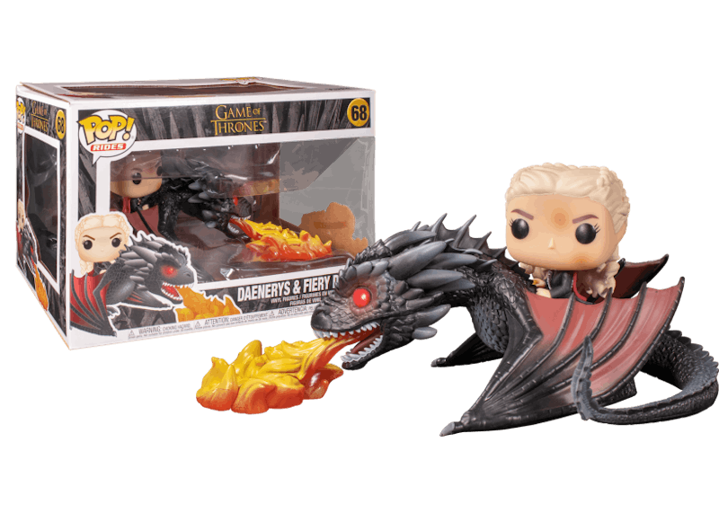 Funko Pop! Game of Thrones Daenerys & Fiery Drogon Figure #68