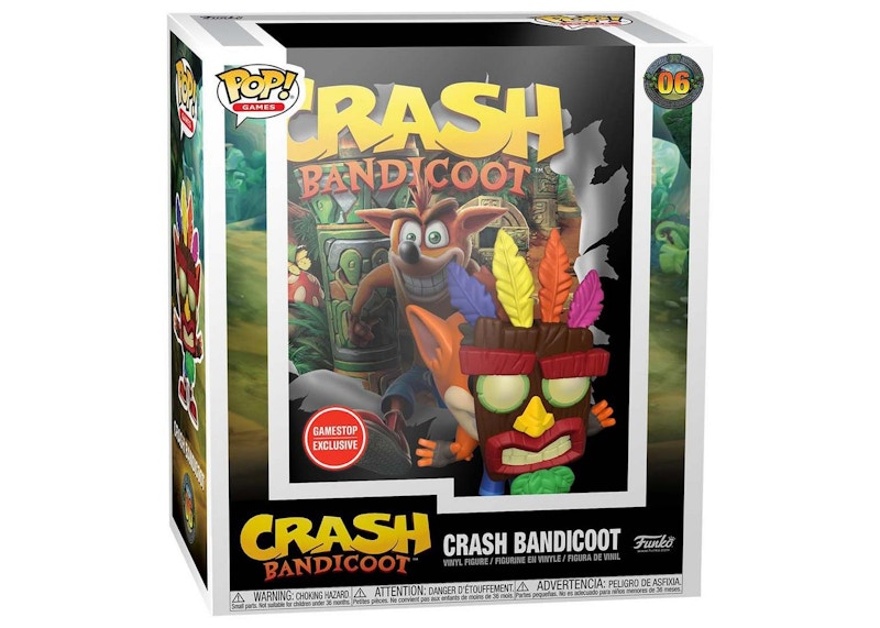 Funko Pop! Games Crash Bandicoot GameStop Exclusive Figure #06