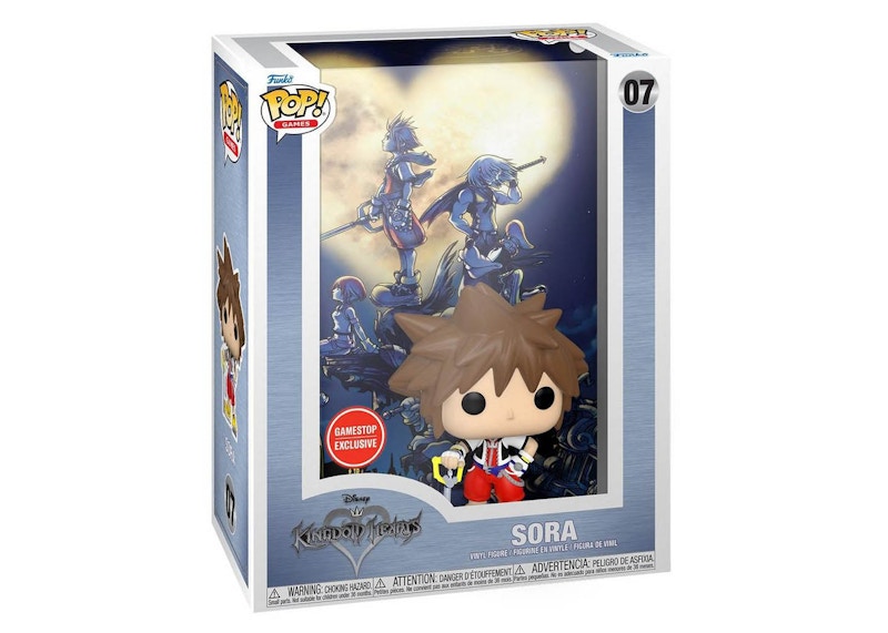 Funko Pop! Games Disney Kingdom Hearts Sora GameStop Exclusive Figure #07