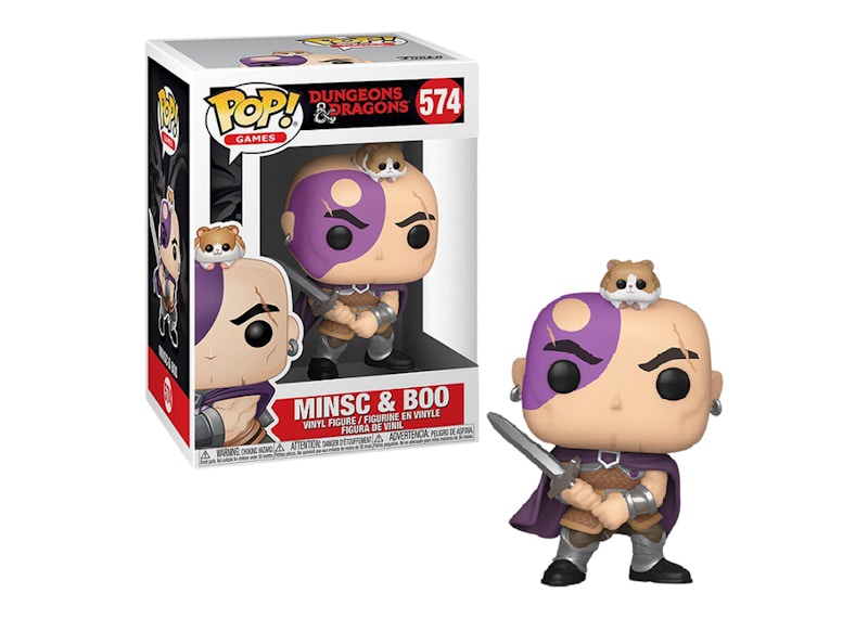 Funko Pop! Games Dungeons & Dragons Minsc & Boo Figure #574