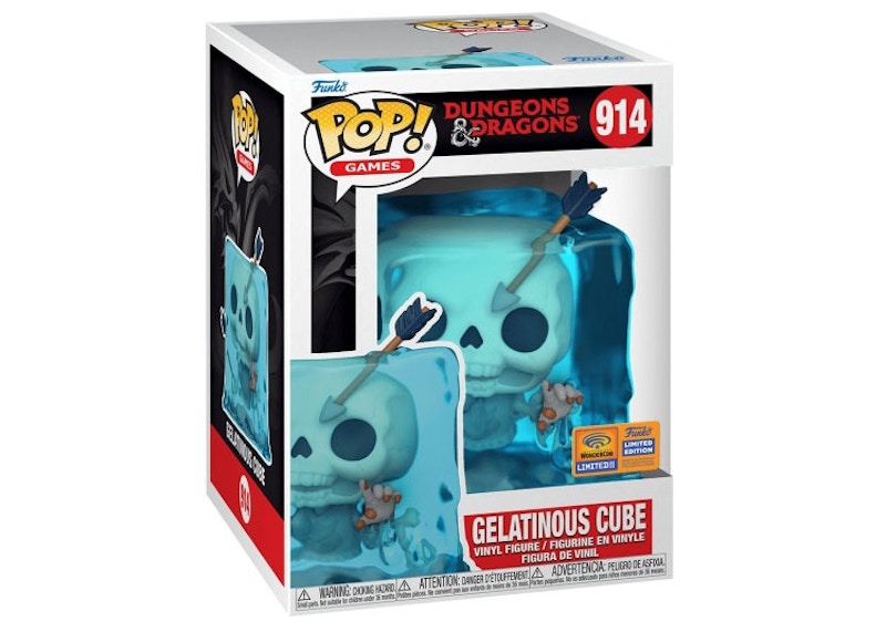 Funko Pop! Games Dungeons and Dragons Gelatinous Cube WonderCon 2023 Exclusive Figure #914