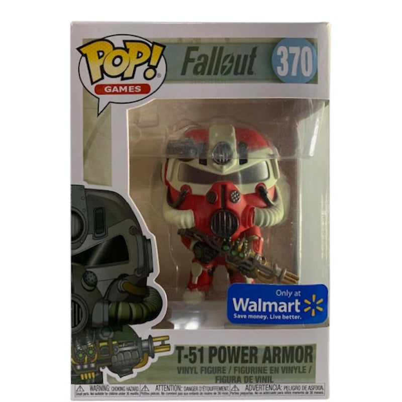 Funko Pop! Games Fallout 76 T-51 Power Armor Walmart Exclusive Figure #370