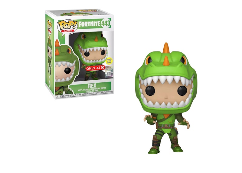 Funko Pop! Games Fortnite Rex (Glow) Target Exclusive Figure #443