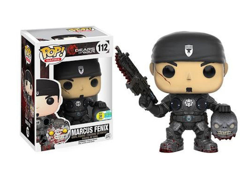 Funko Pop! Games Gears Of War Marcus Fenix (Bloody) SDCC Figure #112