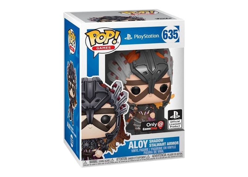 Funko Pop! Games Horizon Zero Dawn Aloy (Shadow Stalwart Armor) GameStop Exclusive Figure #635