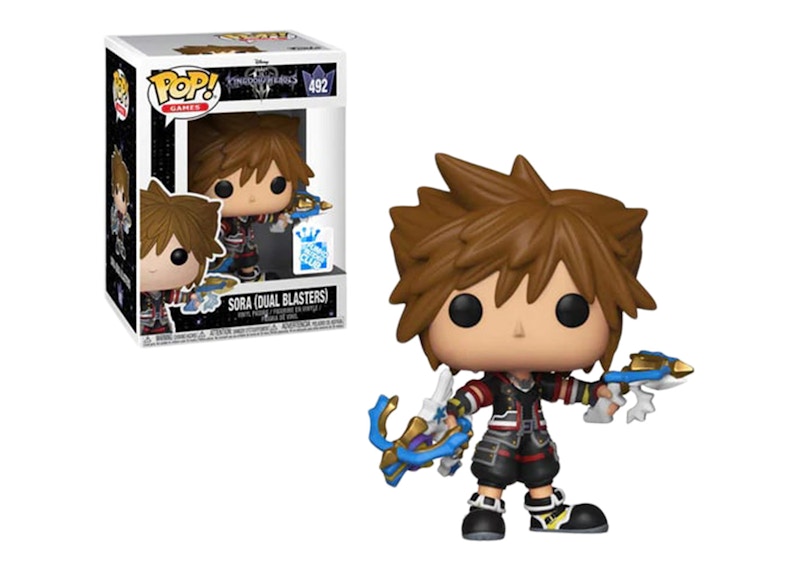 Funko Pop! Games Kingdom Hearts Sora Dual Blasters Funko Insiders Club Exclusive Figure #492