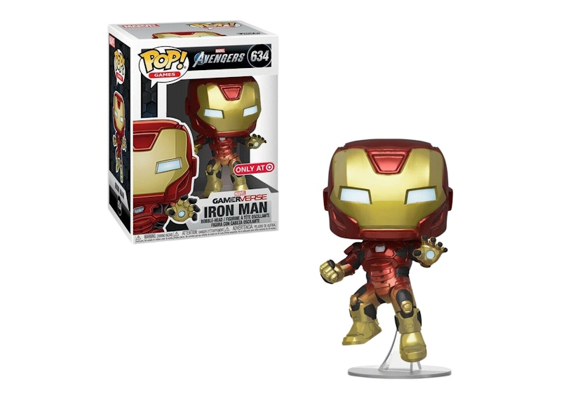 Funko Pop! Games Marvel Avengers Iron Man Target Exclusive Bobble-Head #634