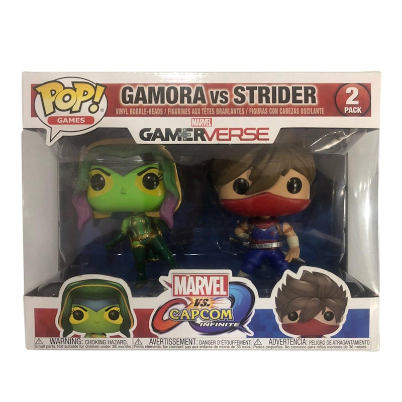 Funko Pop! Games Marvel vs Capcom Infinite Gamora vs Strider 2 Pack