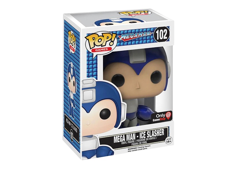 Funko Pop! Games Mega Man Mega Man Ice Slasher GameStop Exclusive Figure #102