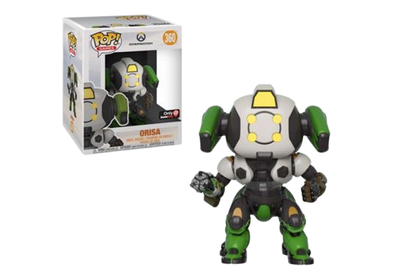Funko Pop! Games Overwatch Orisa OR15 GameStop Exclusive 6 Inch Figure #360