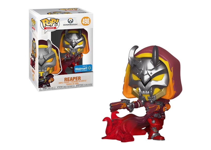 Funko Pop! Games Overwatch Reaper Hell Fire Walmart Exclusive Figure #498