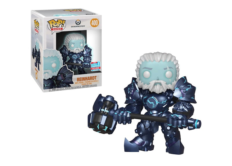 Funko Pop! Games Overwatch Reinhardt Coldhardt Fall Convention 6 Inch Figure #400