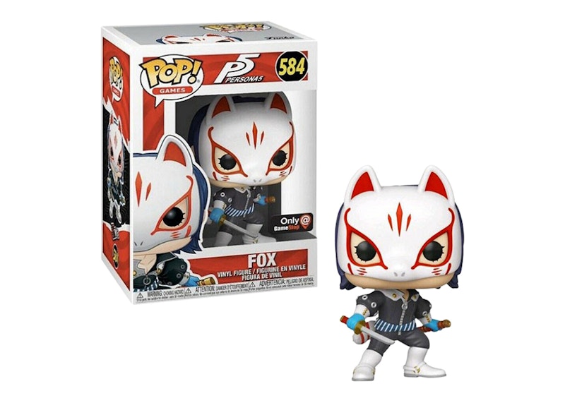 Funko Pop! Games Persona 5 Fox GameStop Exclusive Figure #584