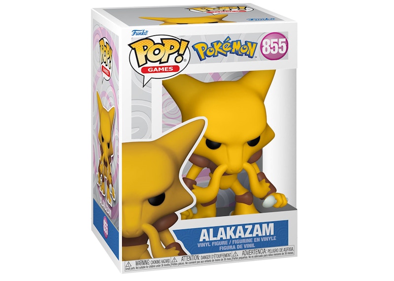Funko Pop! Games Pokémon Alakazam Figure #855