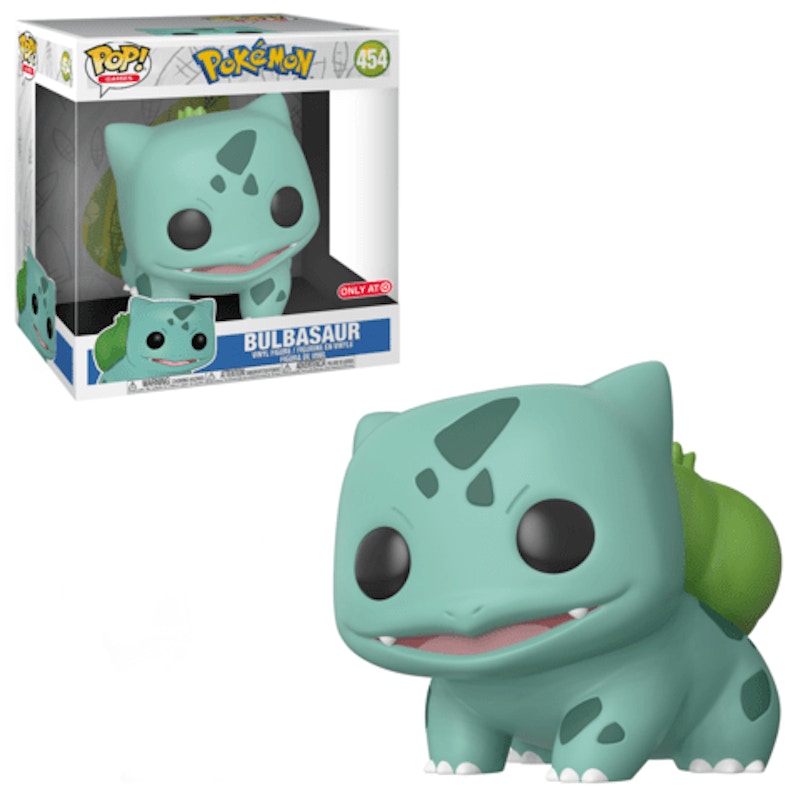 Funko Pop! Games Pokemon Bulbasar 10 inch Target Exclusive Figure #454