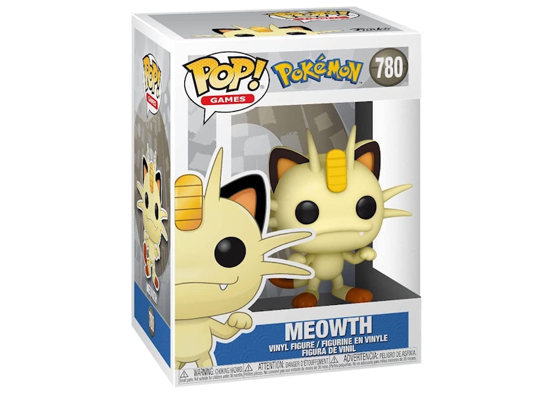 Funko Pop! Games Pokemon Meowth Figure #780