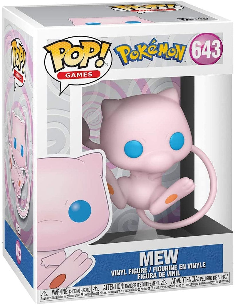 Funko Pop! Games Pokemon Mew Figure #643