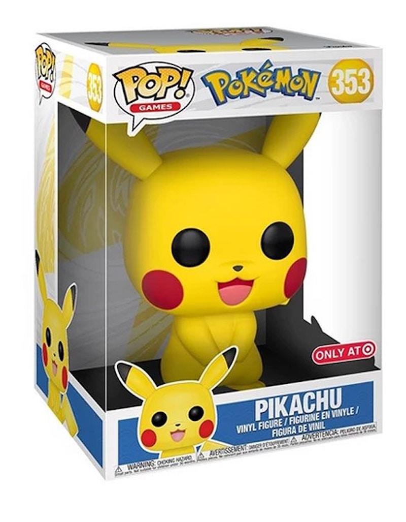 Funko Pop! Games Pokemon Pikachu 10 inch Target Exclusive Figure #353