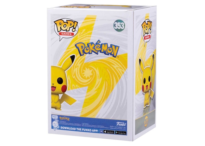 Funko Pop! Games Pokémon Pikachu Pokémon Center Exclusive Figure #353