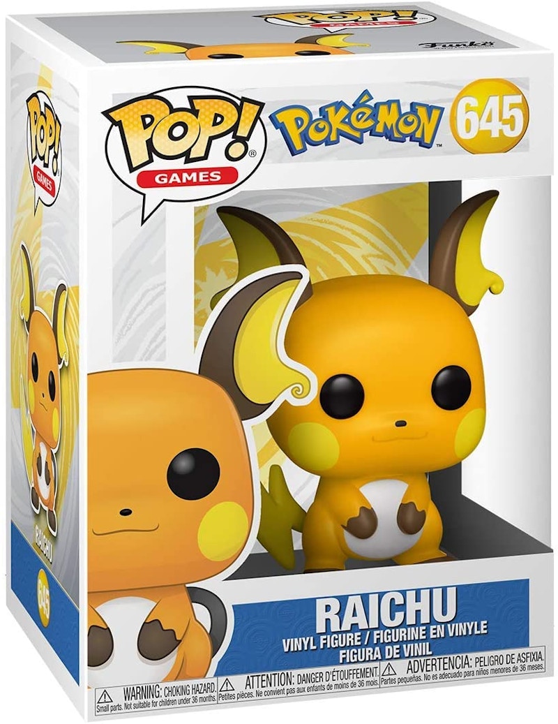 Funko Pop! Games Pokemon Raichu Figure #645