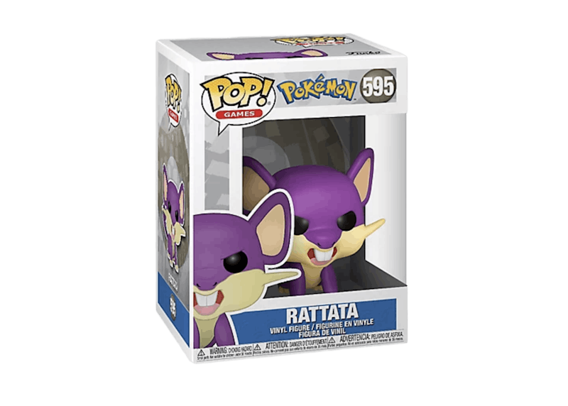 Funko Pop! Games Pokemon Rattata Figure #595