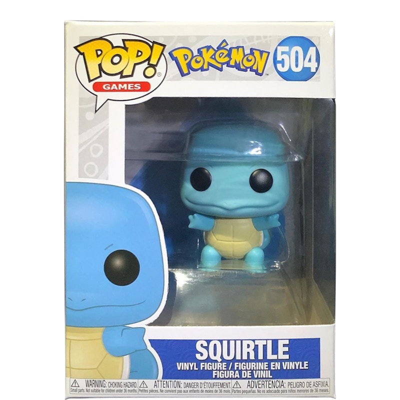 Funko Pop! Games Pokemon Squirtle Figure #504