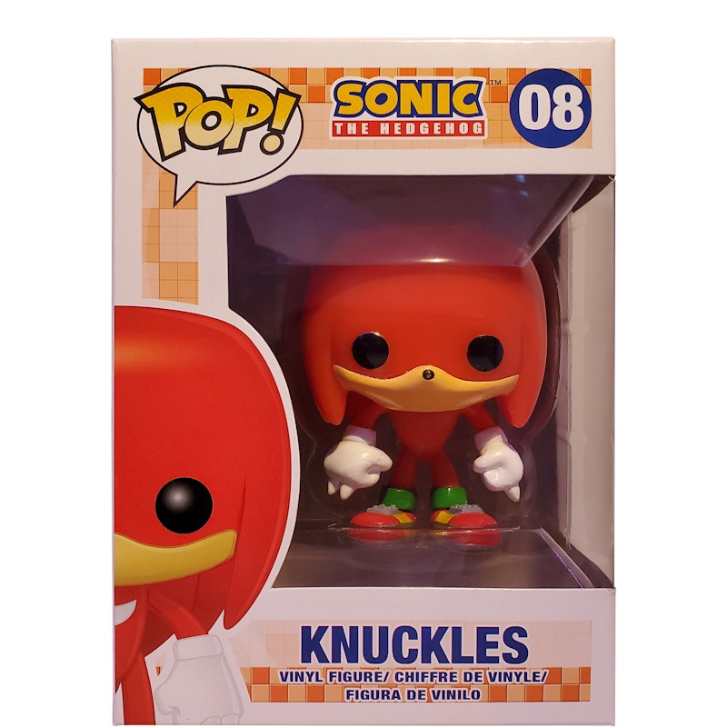 Funko Pop! Games Sonic The Hedgehog Knuckles the Echidna Figure #08