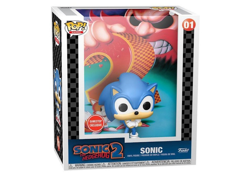 Funko Pop! Games Sonic the Hedgehog 2 Sonic GameStop Exclusive Figure #01