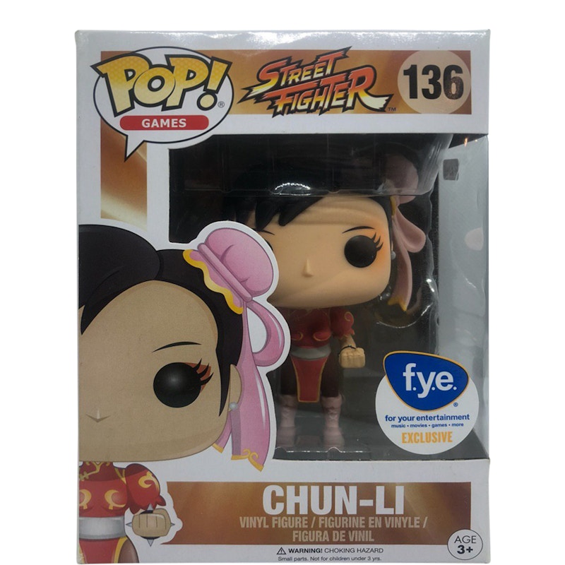 Funko Pop! Games Street Fighter Chun-Li FYE Exclusive Figure #136