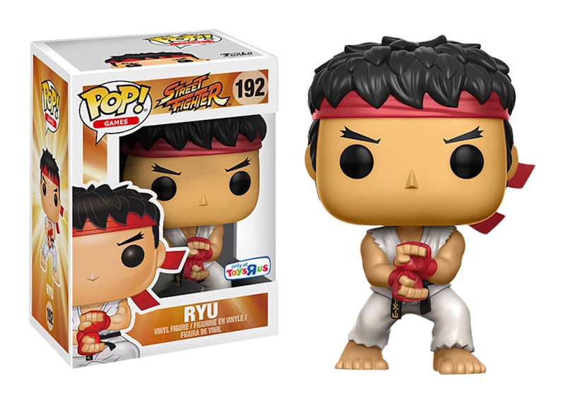 Funko Pop! Games Street Fighter Ryu Special Attack Toys 'R Us Exclusive Figure #192